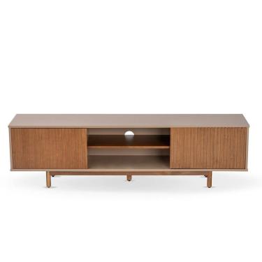 Imagem de Rack para Tv 65 Polegadas Rischio 180cm de Lavie Cinza/Cappuccino