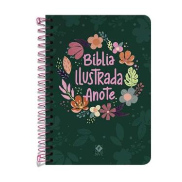 Imagem de Biblia Ilustrada Anote Nvt Espiral - Cores E Flore