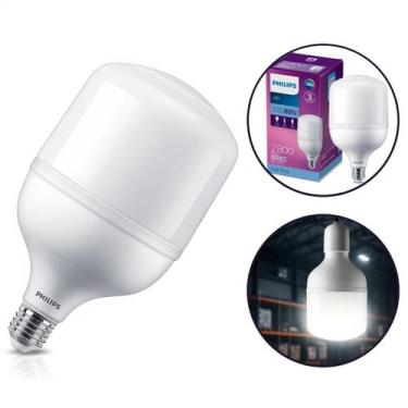 Imagem de Lâmpada Bulbo Led Alta Potência 24w Philips Luz Branca Fria 6500k Bivo