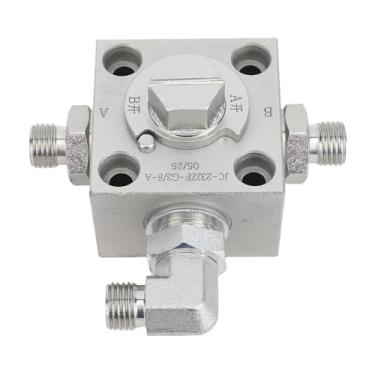 Imagem de LiebeWH 3 Way Válvula Do Desvio Mini Escavadeira Peças De Reposição Do Acelerador Com Acessórios Hidráulicos Parafusos