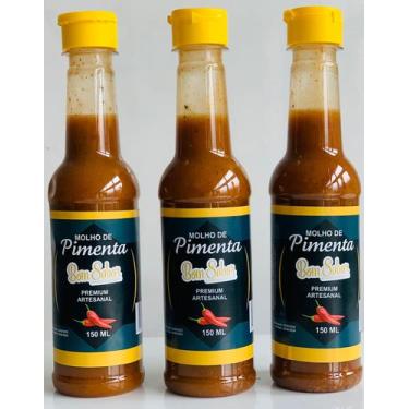 Imagem de Molho de pimenta Bom Sabor artesanal premium cx com 20 unidades 