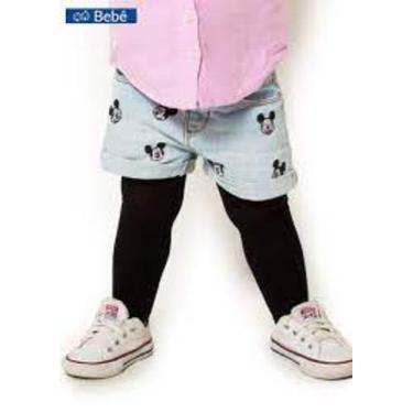 Imagem de Meia Calça Bebê Fio 40 Trifil, Preto, 05 a 12 meses