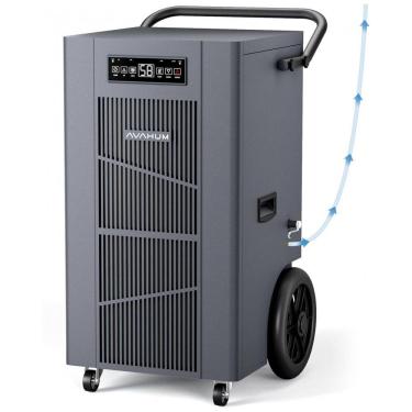 Imagem de Desumidificador Comercial de 151 litros com Bomba, Ideal para Ambientes Industriais, 24H Timer, Espaços Grandes de 213 m2