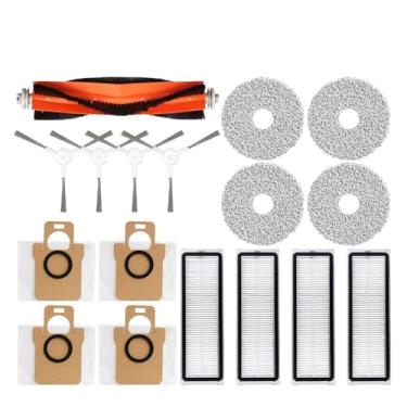 Imagem de Dreame L10s Ultra / S10 Pro Accessories Compatible With XIMI Mijia Omni 1S B101CN Robot X10+ Robot Vacuum Main Side Brush Filter Mop Parts(Pink)