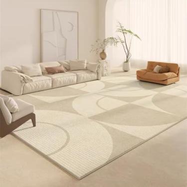 Imagem de Tapete à prova d'água e anti-incrustante para decoração de sala de estar (100x150 cm/SXB-1)