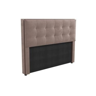 Imagem de Cabeceira Cama Box Estofada Queen Cab010 Suede Cinza - Kappesberg