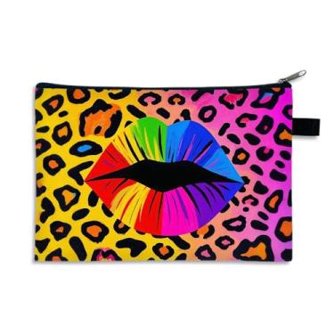 Imagem de Presente de Dia das Mães para Mães Mães Mãe Mãe Bolsa de Maquiagem Aniversário Apreciação Apreciação Apreciação Obrigado Presentes para Mulheres Tia Mama - Sacos de Cosméticos Lábios