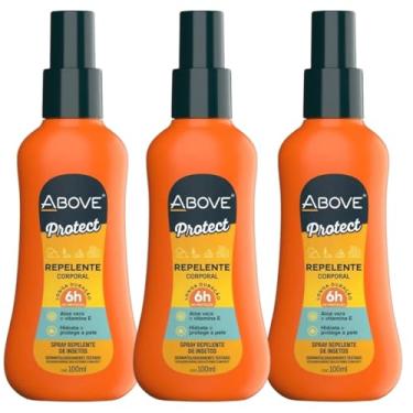 Imagem de Kit 3 Repelente de Insetos Above Spray 100ml Above