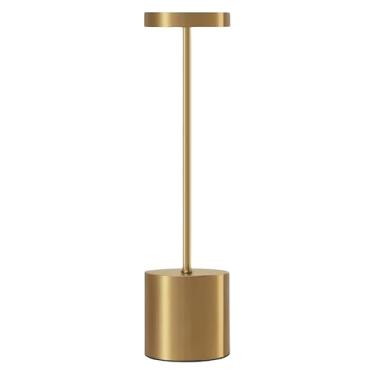 Imagem de Luminaria Sem Fio Recarregáve Lâmpada Mesa Tres Colores y Regulable Luminária Abajur Mesa Led Toque Candeeiro USB Luz Noturna para Dormitorio Oficina Lectura Comedor Quarto Escritório Berçário