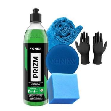 Imagem de KIT Prizm Restaurador Vidros Removedor Chuva Acida Vonixx 500ml