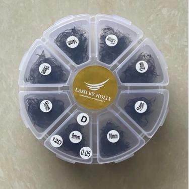 Imagem de Ventiladores de extensão de cílios Lash by Holly 800 pré-fabricados de