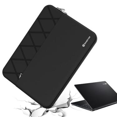 Imagem de Smatree Capa para laptop de 14 polegadas para Acer TravelMate P2 TMP214, TravelMate Spin P4 TMP414RN 2 em 1, TravelMate P4 TMP414-51, capa protetora Acer para laptop com bolso acessório, zíper YKK