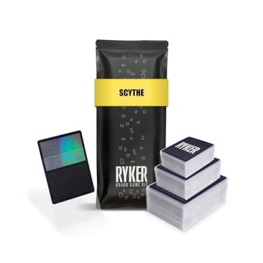 Imagem de Ryker | Compatible with Scythe, Protector Sleeve Kit | PVC and Acid Free | Clear Protectors Top loaders for Card Games | (146 Qty) (57x87 mm, 44x67, 70x110 mm)