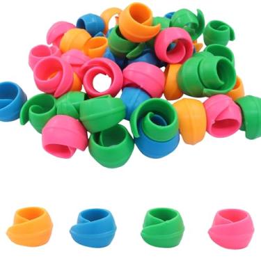 Imagem de Verkelly 65 peças de protetores de carretel de linha - Mantenha as caudas de linha seguras e organizadas para máquinas de costura e bordado