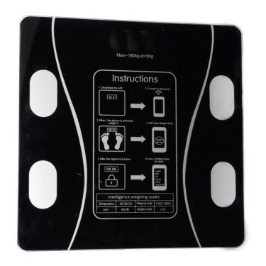 Imagem de Balanca De Bioimpedancia Digital Western 180kg Com Bluetooth