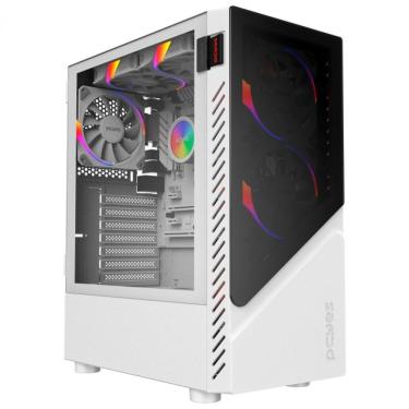 Imagem de Gabinete Gamer Set White Ghost - Lateral Em Vidro - Pcyes - Gswgpbr