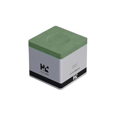 Imagem de THXLCON Giz de taco de bilhar feito à mão na Finlândia (jogador profissional, verde, 1 peça)