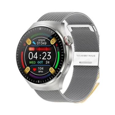 Imagem de Relógio Inteligente Masculino Para Saúde Com Monitoramento De Pressão 