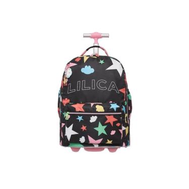 Imagem de Mochila de Carinho Lilica Ripilica Lov It Tubo Prisma Preto