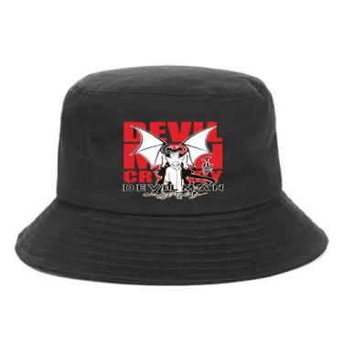 Imagem de Chapéu de pescador Devilman Crybaby Anime Folding Sun Fishing Hat - yi