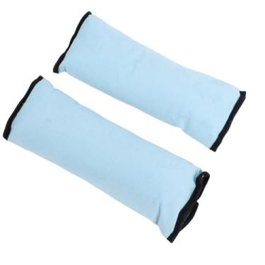 Imagem de YOUTHINK Capas para Cinto de Segurança de Viagem 2 Unidades, Travesseiro de Cinto de Segurança de Pelúcia Macio para Apoio de Cabeça de Criança, Almofadas de de de Carro Infantil para um Sono Confortável e Seguro Durante Viagens e Direção