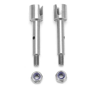 Imagem de Ainoli eixo traseiro copo adaptador de eixo leve de aço inoxidável com porcas de parafuso para carro losi mini-t 2.0 1/18 rc