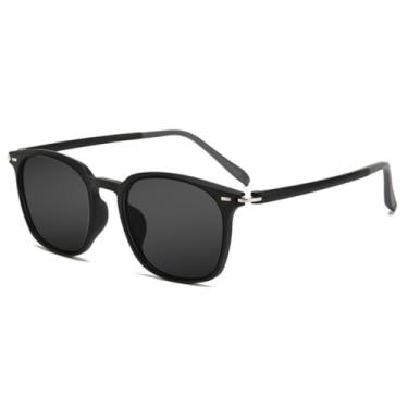 Imagem de JRLLFD Óculos de sol ovais retrô leves masculinos e femininos clássicos vintage para dirigir (1)