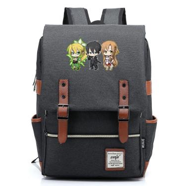 Imagem de Mochila escolar Swords Online Anime Schoolbag para crianças