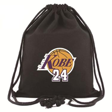 Imagem de Mochila com cordão Kobes Bryants Anime para academia esportiva
