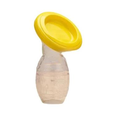 Imagem de Bomba Manual De Silicone Para Amamentação, Coletor Automático De Leite