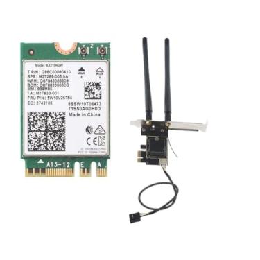 Imagem de AX210 Desktop Wi-Fi Kit | 2.4 Gbps | Bluetooth 5.3 Support | PCIe x4 | Wi-Fi 6E Tri Band 2.4/5/6 GHz No vPro AX210NGW