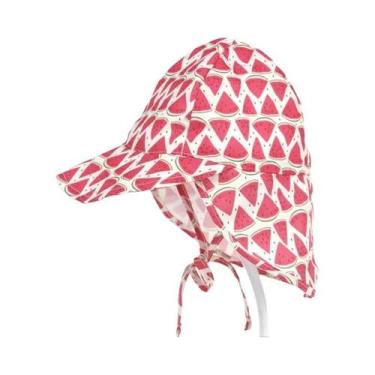 Imagem de Chapéu De Sol De Verão Para Bebês SPF50+ Boné De Praia Para Meninos E 