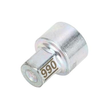 Imagem de Partuto Trava de roda de veículo - 066 soquete de chave de remoção de porca de parafuso antirroubo - para BMW MINI COOPER liga de aço banhado a zinco tom prata - 1 peça