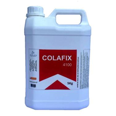 Imagem de Cola De Pva Branca Colafix 4100 Papel Papelão Madeira 5kg