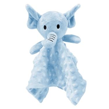 Imagem de Naninha Laço Bebê Minha Primeira Naninha (Elefante Azul)