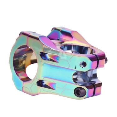 Imagem de Mesa de bicicleta MTB Short Power 31.8, guidão de 35mm, Dragon Table Bike, liga de alumínio, ponte de estrada, peças de ciclismo 31 8(Colorful)