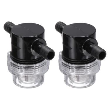 Imagem de PATIKIL 2 peças de filtro de bomba de água de 1/2 polegada, filtro em linha com filtro de filtro de aço inoxidável de malha 80 pulverizador para entrada de lavadora de pressão de irrigação de jardim