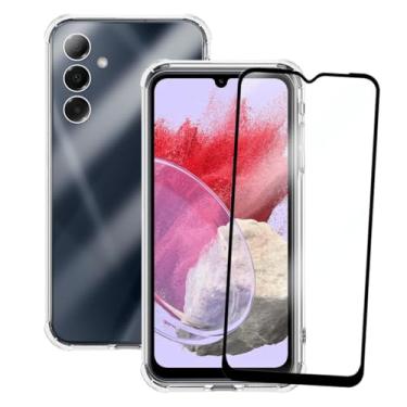 Imagem de Kit Capa Anti Impacto e Película De Vidro 3D 9D Para Samsung Galaxy M34