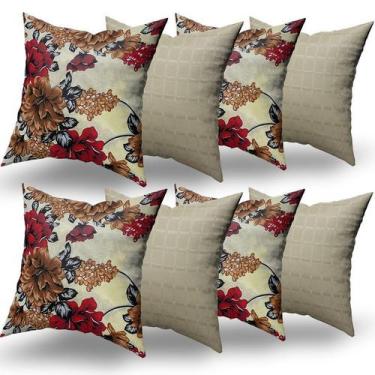 Imagem de Capas de Almofadas Decorativas 8 Unidades Com Ziper - RT MAGAZINE, KCT