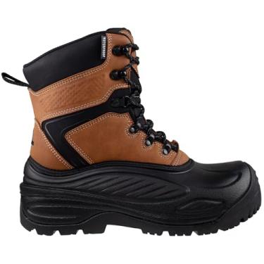 Imagem de Absolute Sequencer 2 Botas masculinas de inverno, quentes, isoladas, à prova d'água, Marrom, 41