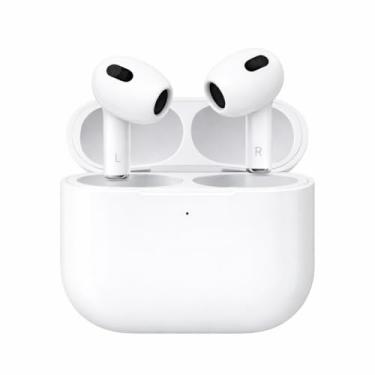Imagem de Fone De Ouvido bluetooth Sem Fio TWS 5.4 Compatível Com iPhone e Android, Redução de Ruído Wireless Academia Corrida Musicas Graves Potentes Controle Touch Linha Premium (Branco)