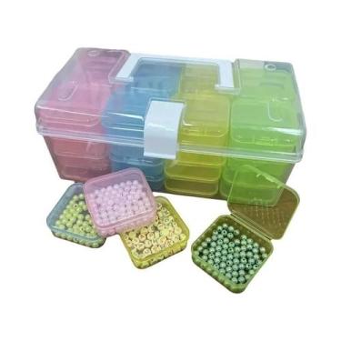 Imagem de Caixa De Armazenamento Plástica Multifuncional, Organizador DIY Para A