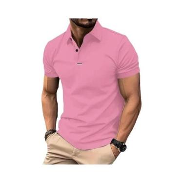 Imagem de Camisas Polo Masculinas Leves E Respiráveis Com Tecnologia De Controle