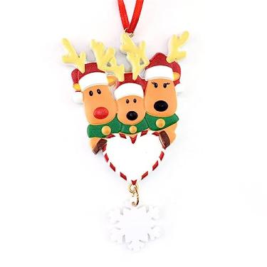 Imagem de Ornamentos Figurinas de Renas Decoração Férias Presente Festival Jardim Casinha Bonecas DIY