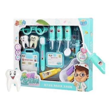 Imagem de Kit Brinquedo Dentista Infantil Com Acessórios. - Max Mídia