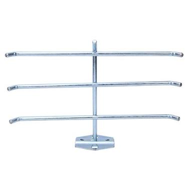 Imagem de Rack de armazenamento de ferramentas de ferragem, fixado na parede, aço durável, gancho organizador, suporte para oficina de garagem, carrinho de ferramentas, bancada de trabalho