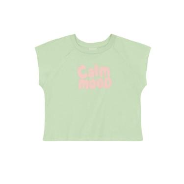 Imagem de Blusa infantil menina com estampa tropical Brandili