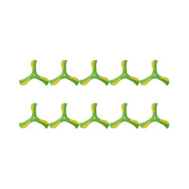 Imagem de Brinquedo Boomerang Macio Para Crianças Disco Voador Em Forma De Trevo