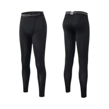 Imagem de Calças De Compressão Masculinas Cool Dry Para Corrida, Leggings De Tre