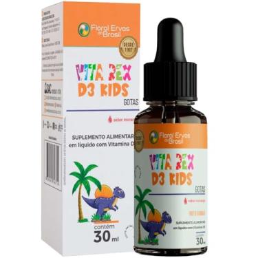 Imagem de Vitamina D3 Kids Infantil Em Gotas Sabor Morango 30ML